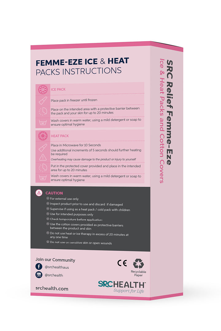 SRC Relief Femme-Eze Perineum Ice & Heat Packs