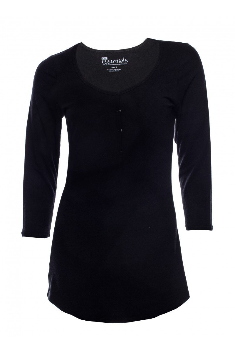 SRC Essentials ¾ Sleeve Feeding Top