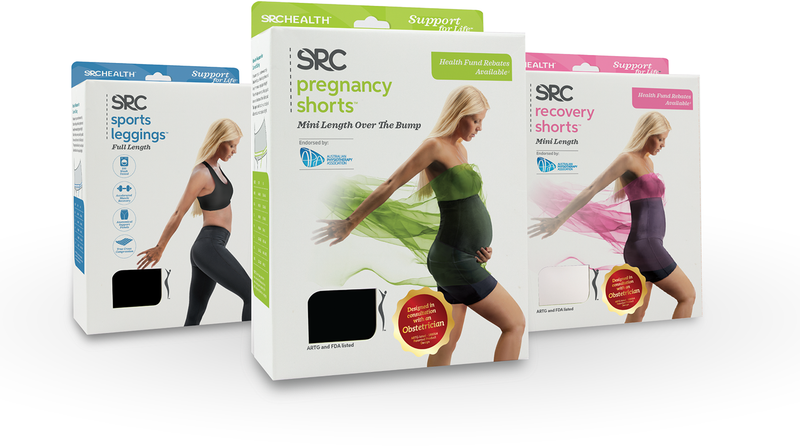 SRC Activate Womens Capri Compression Leggings - Birth Partner