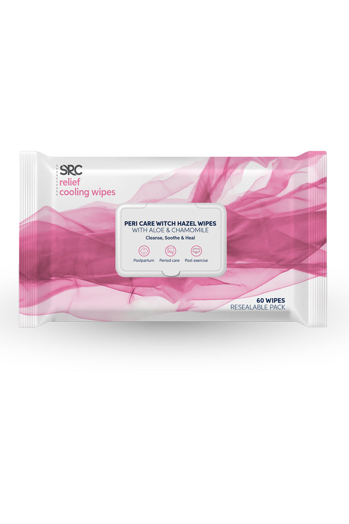 SRC Relief - Postpartum Peri & Haemorrhoid Care (60 Wipes)