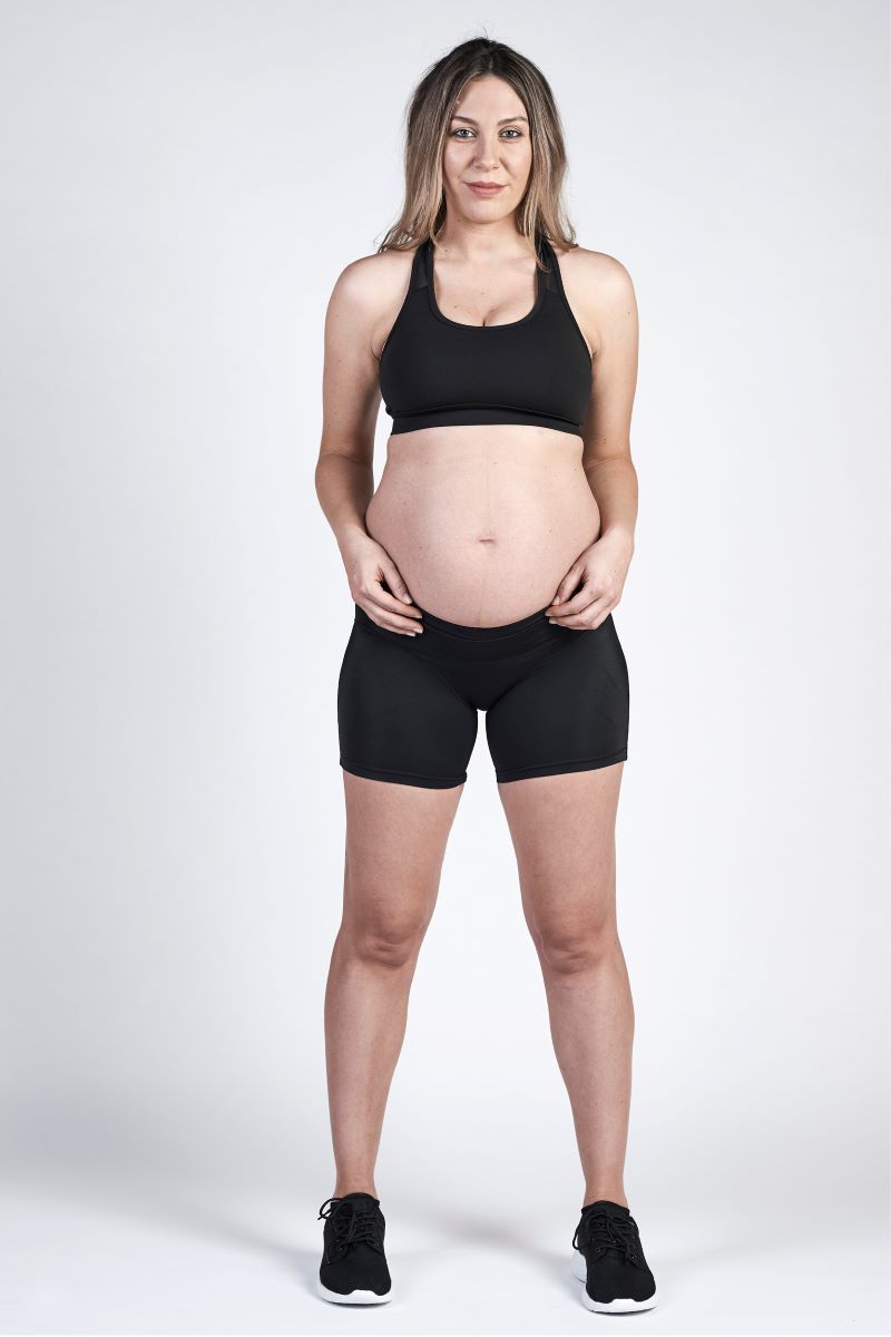 SRC Recovery Shorts - Mini - Champagne - Little Miracles Maternity Wear