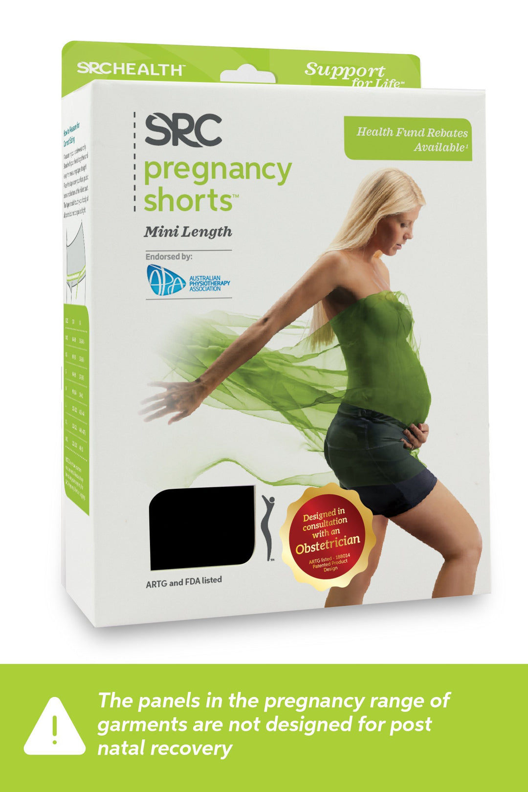 SRC Pregnancy Shorts - Mini - SRC Health