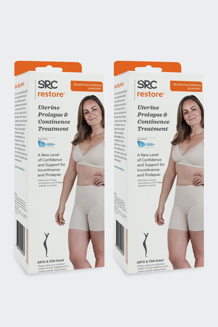 SRC Restore Support Garment-Uterine Prolapse & Continence Treatment-2 pack - SRC Health