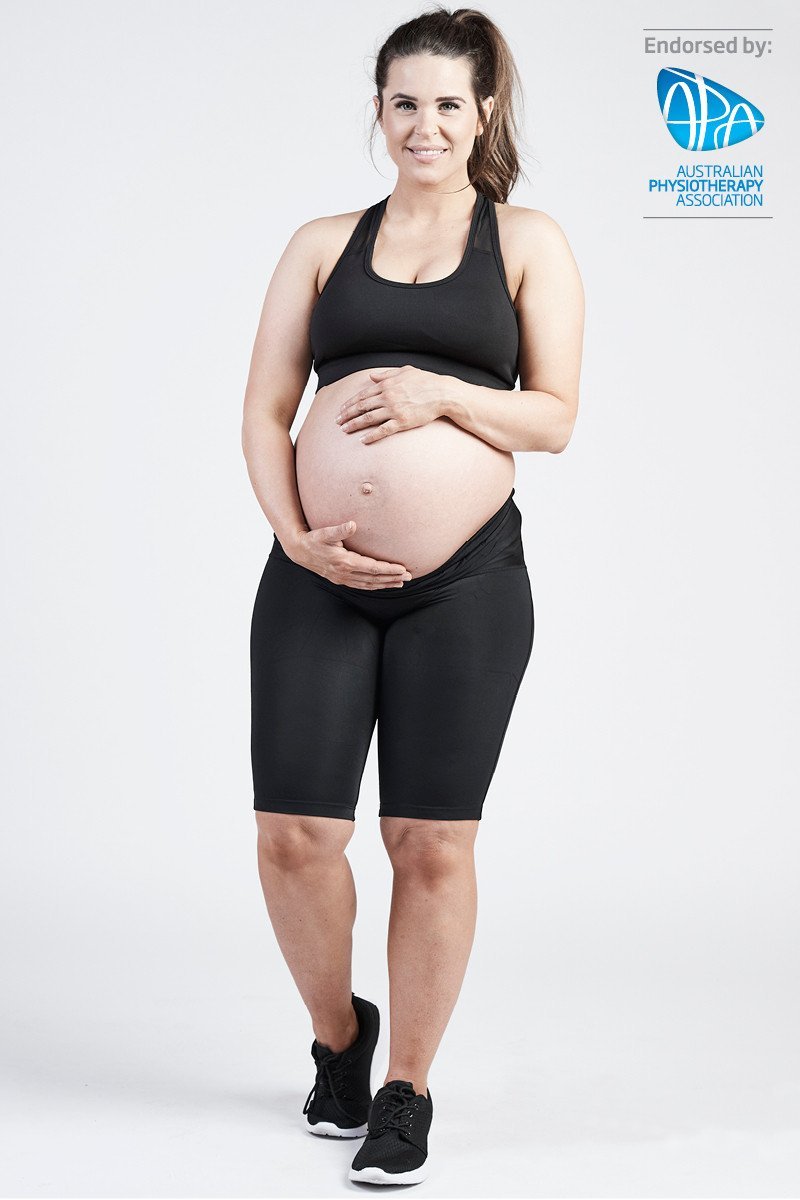 SRC Pregnancy Shorts - Black - SRC Health