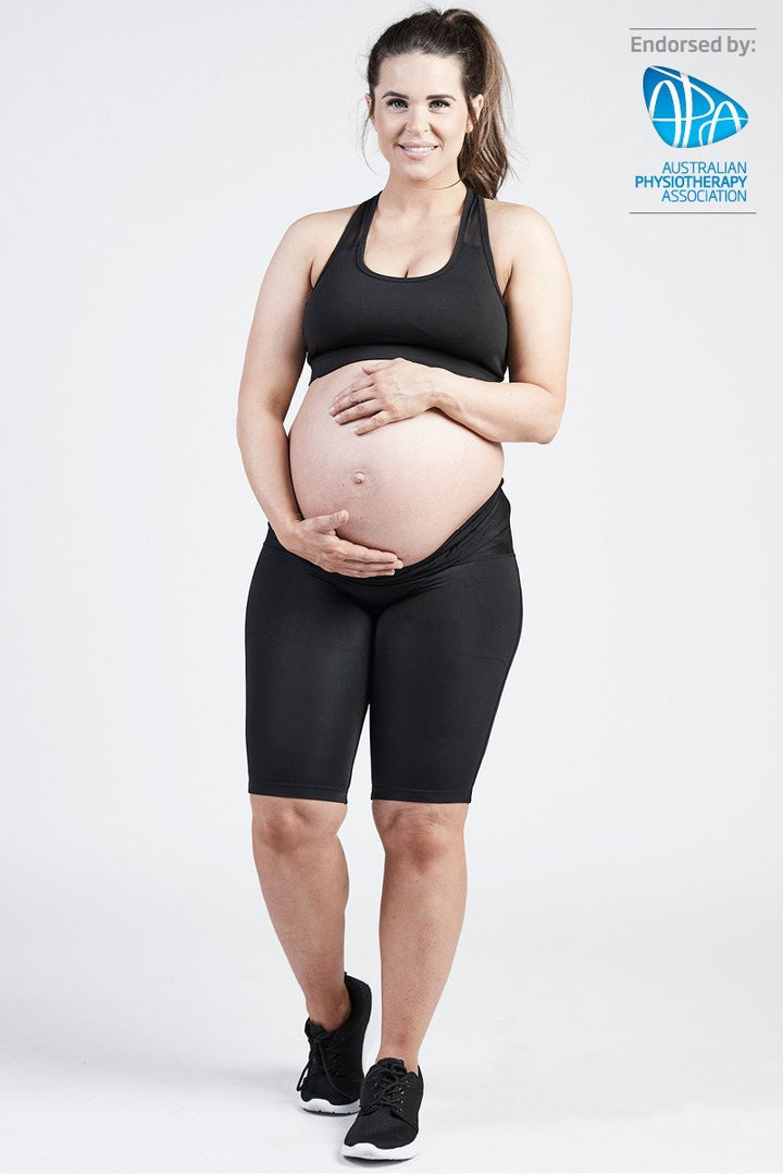 SRC Pregnancy Shorts - Black - SRC Health
